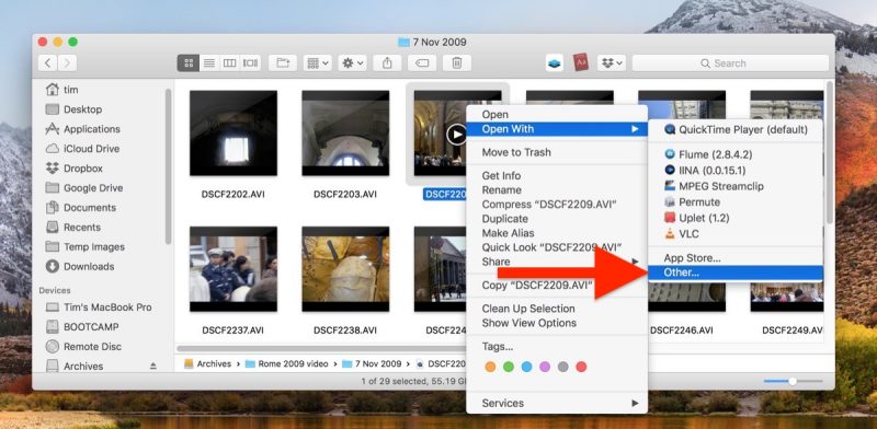 have vlc be the default app for the mac